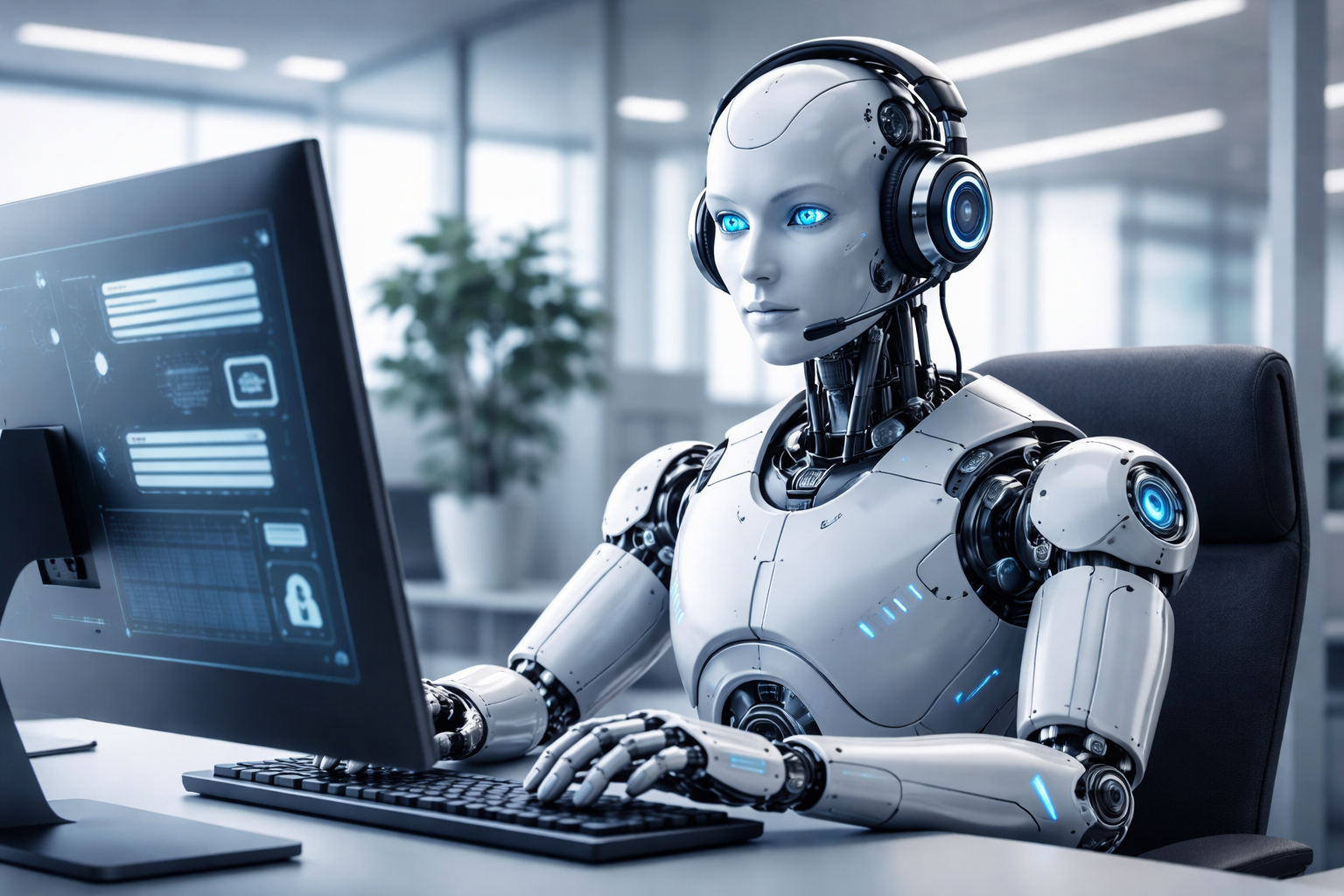 AI assistant visual